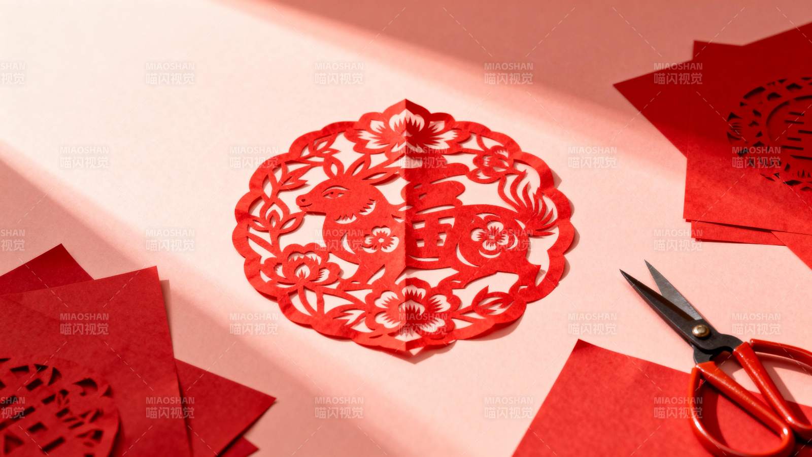 剪纸艺术之美图片