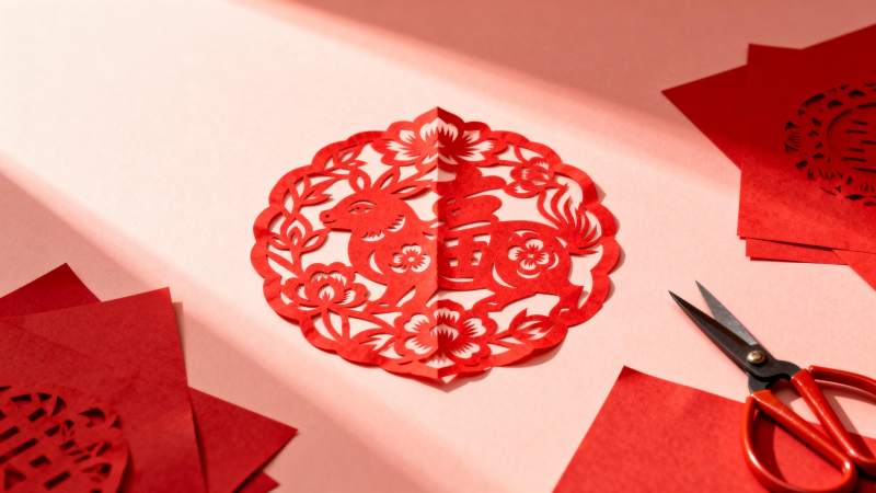 剪纸艺术之美图片