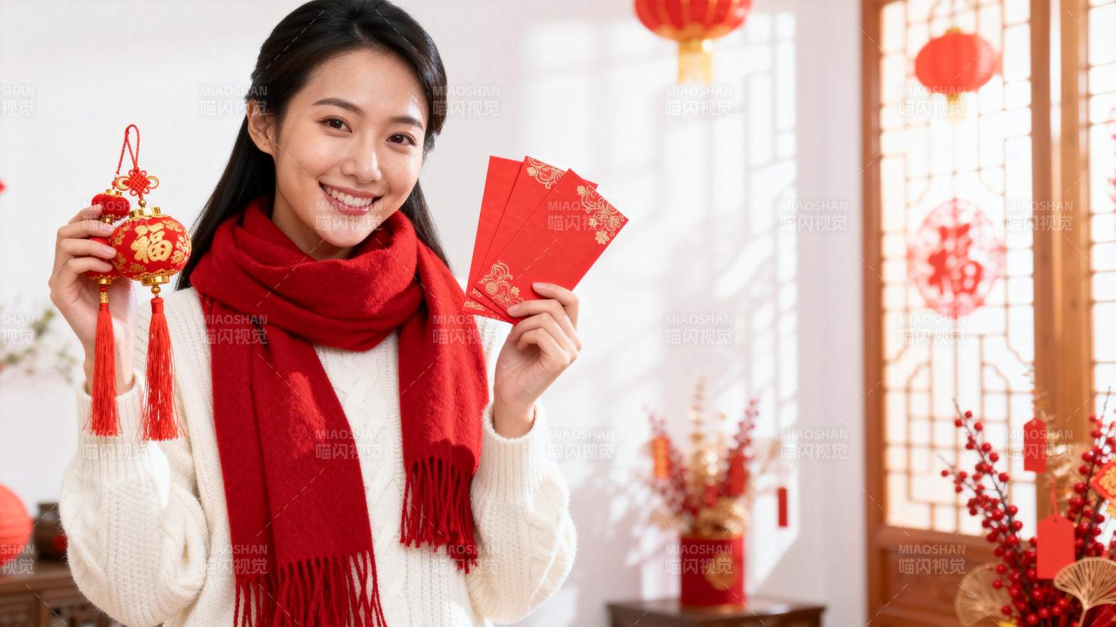 新春喜庆迎福年图片