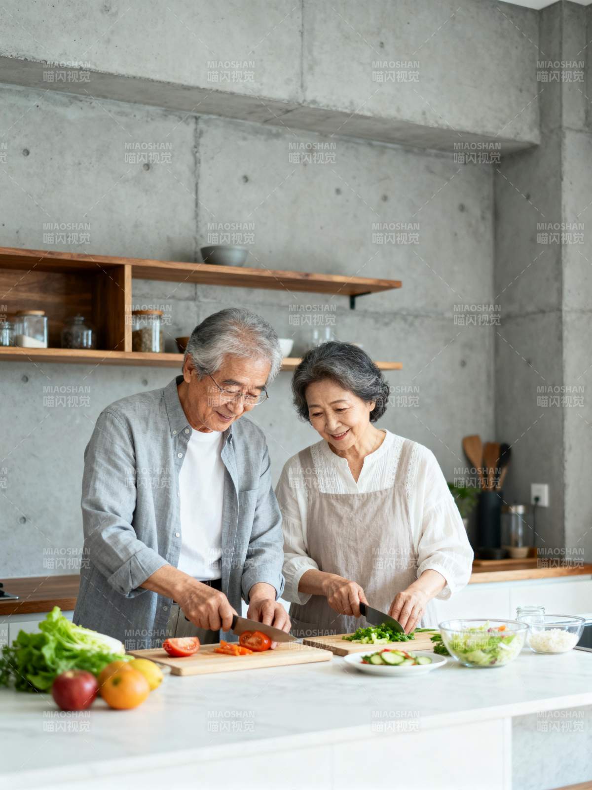 温馨厨房共度时光图片