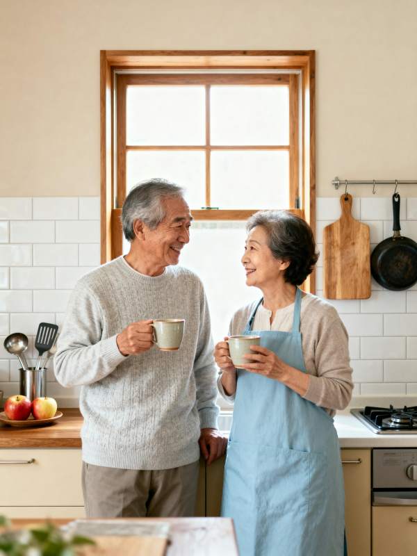 温馨厨房时光图片