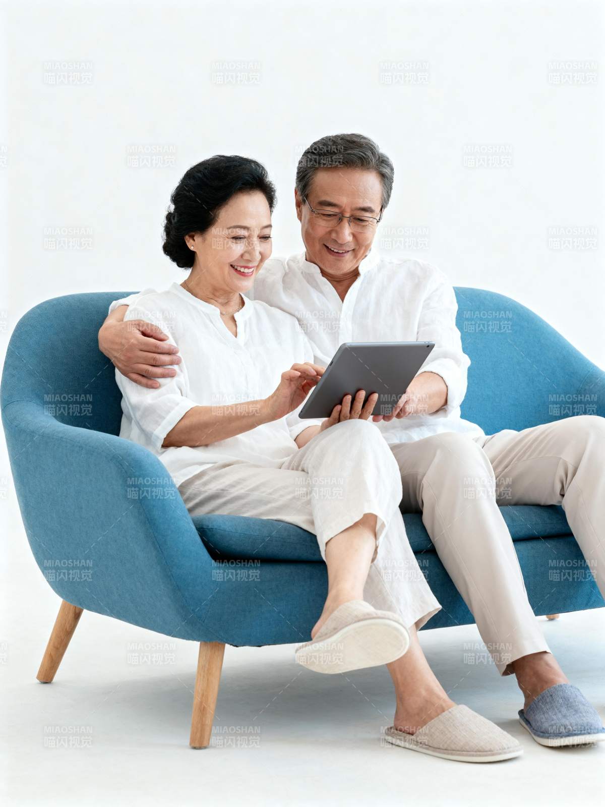 温馨共赏平板时光图片