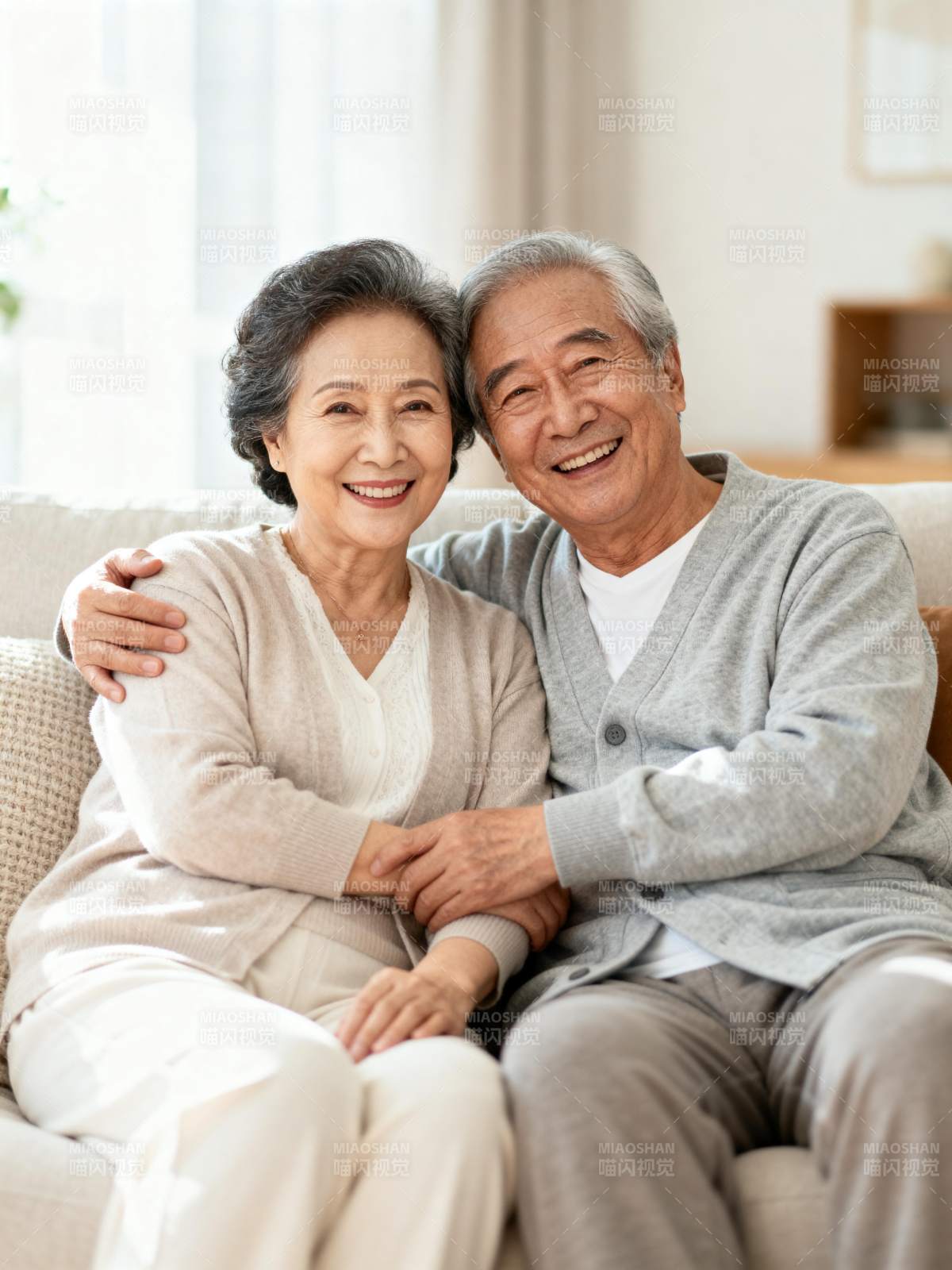 幸福晚年 相依相伴图片