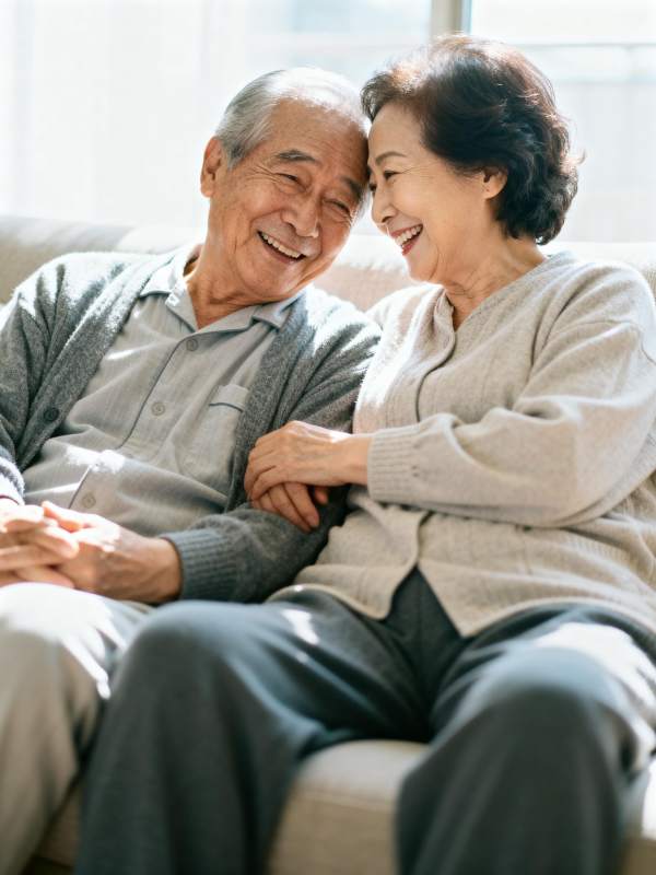 幸福相伴 岁月静好图片