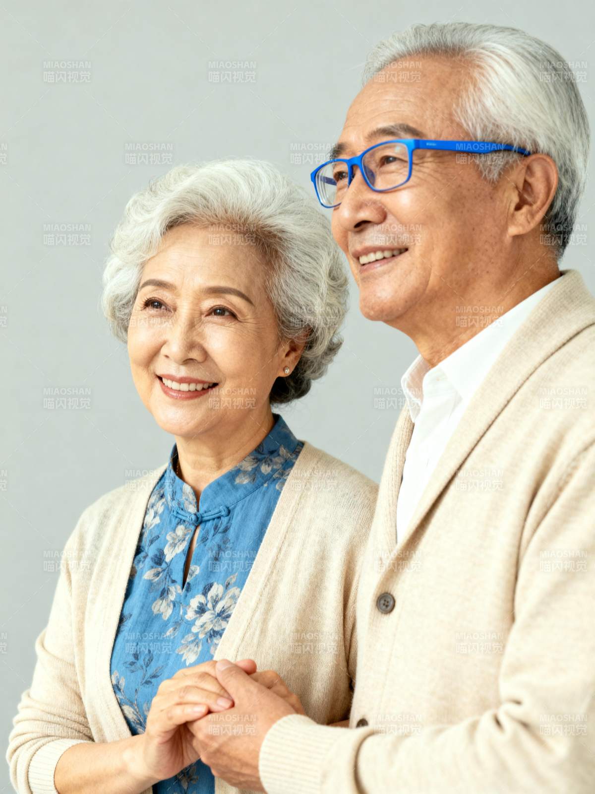 幸福晚年伴侣图片