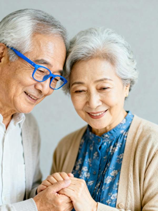 相伴到老的幸福时光图片