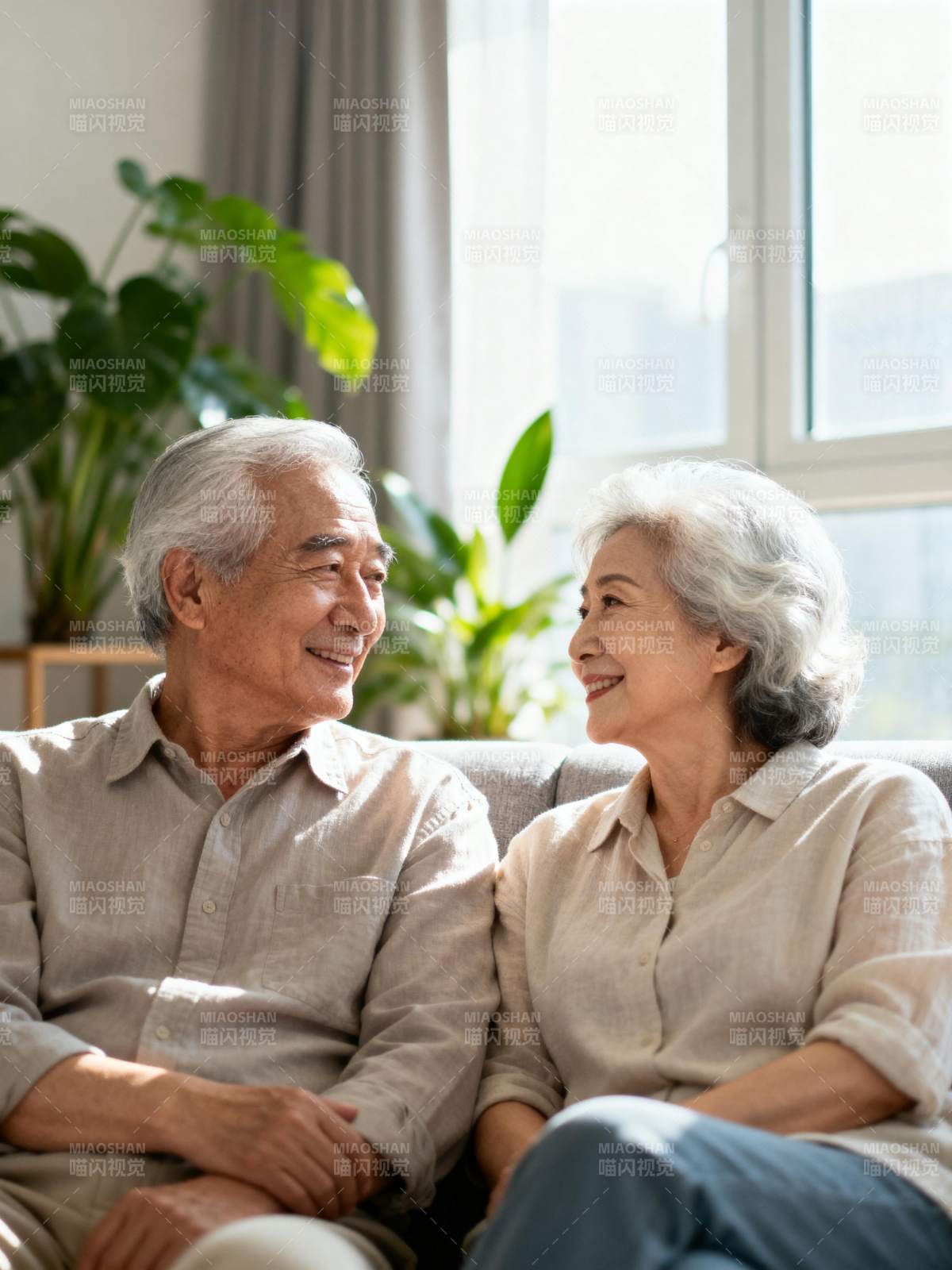 幸福晚年时光图片