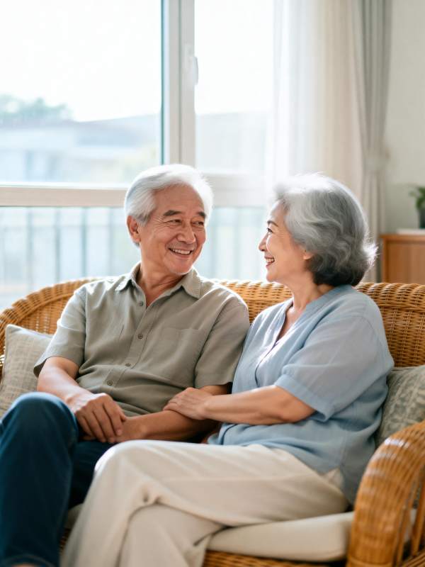 温馨相伴 岁月静好图片