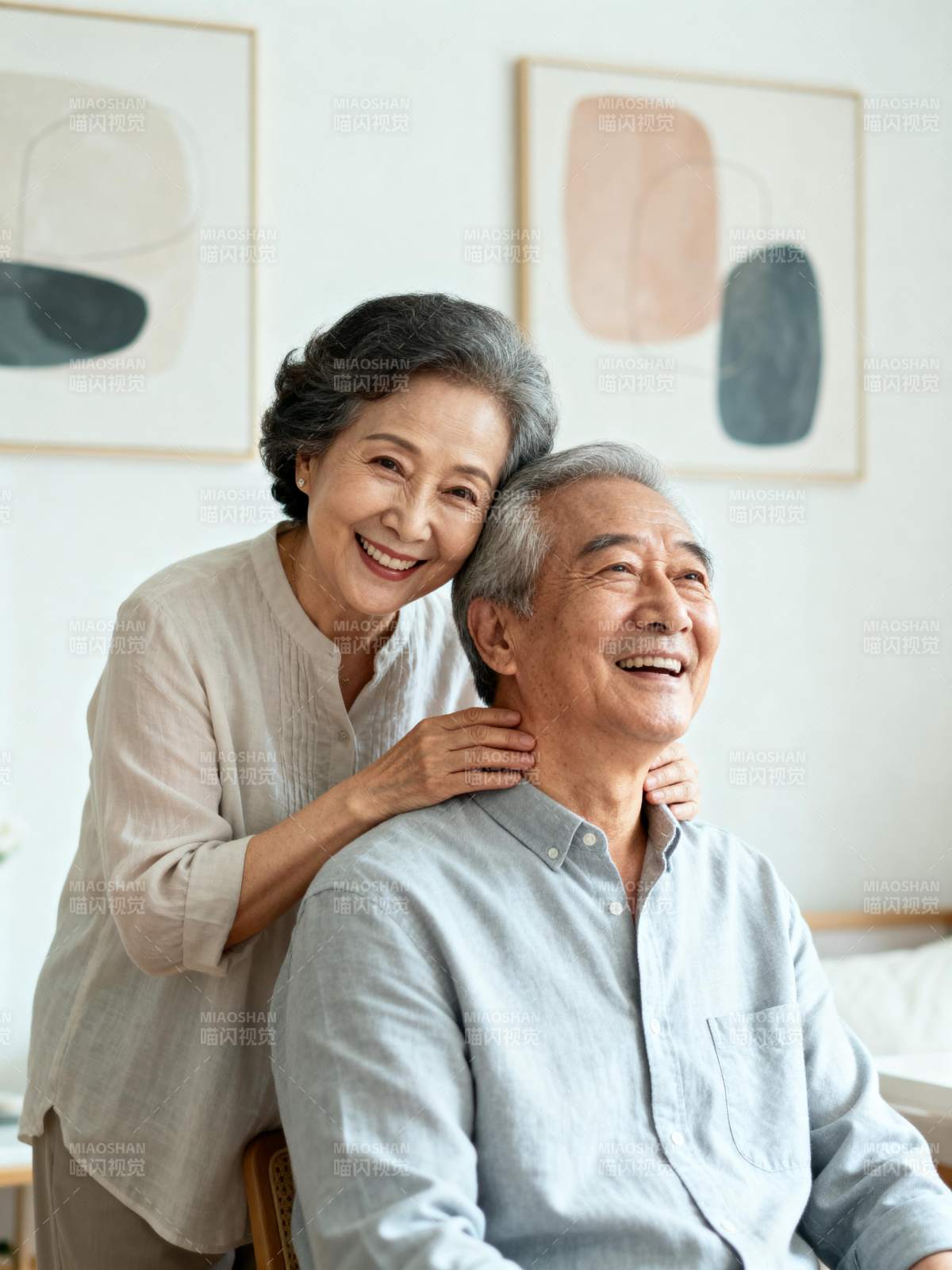 幸福晚年时光图片