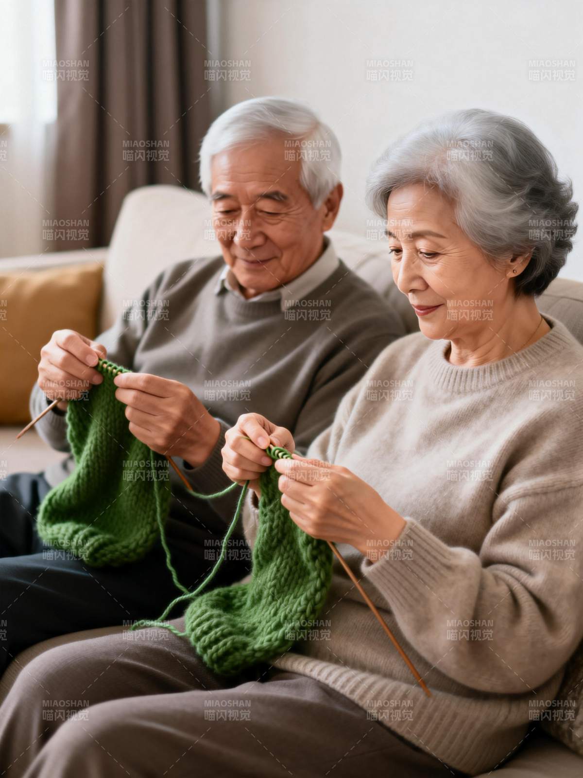 温馨织爱 岁月静好图片