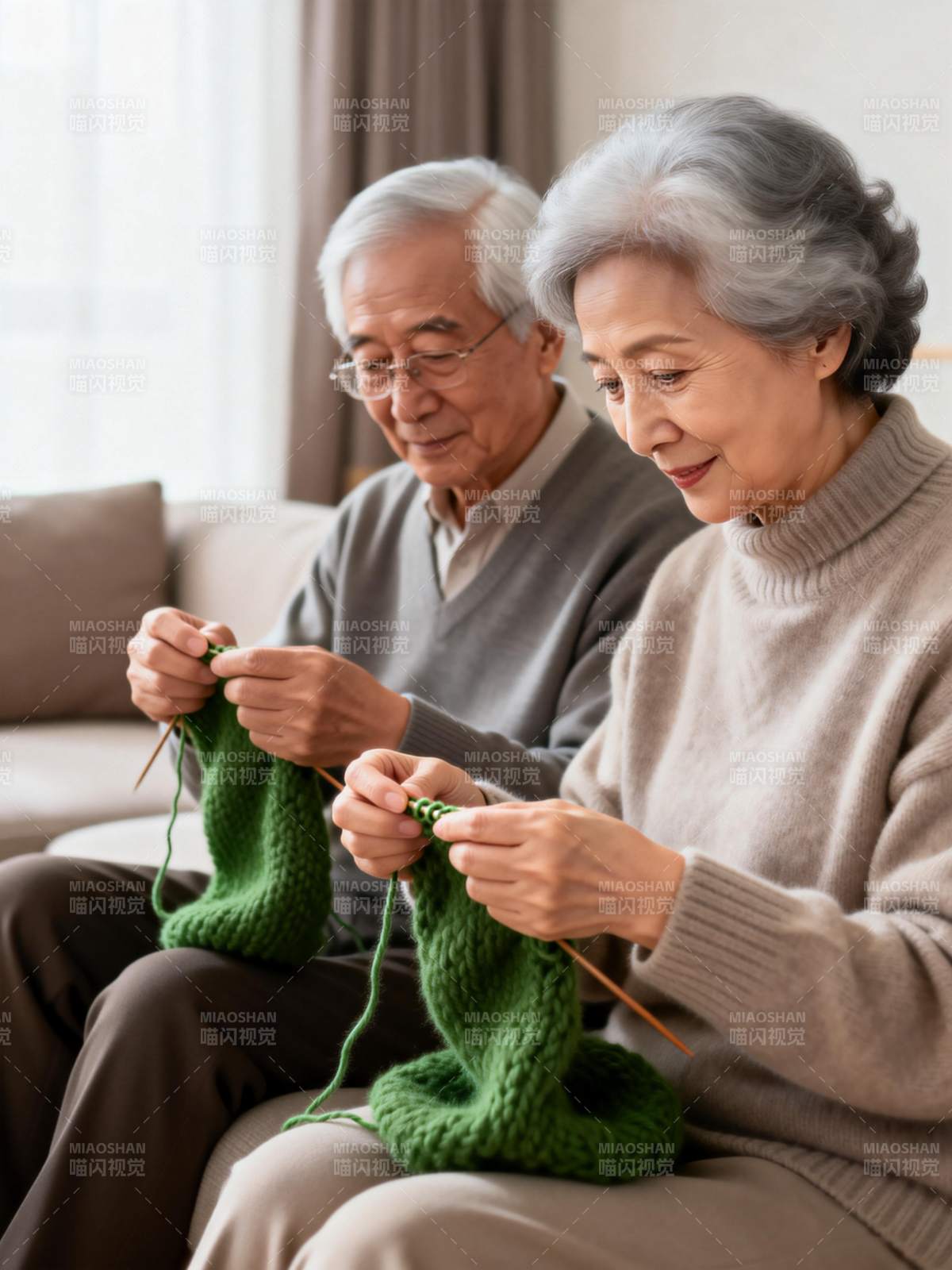 温馨织爱 岁月静好图片