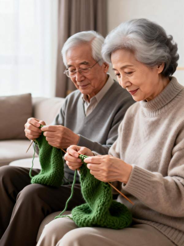 温馨织爱 岁月静好图片