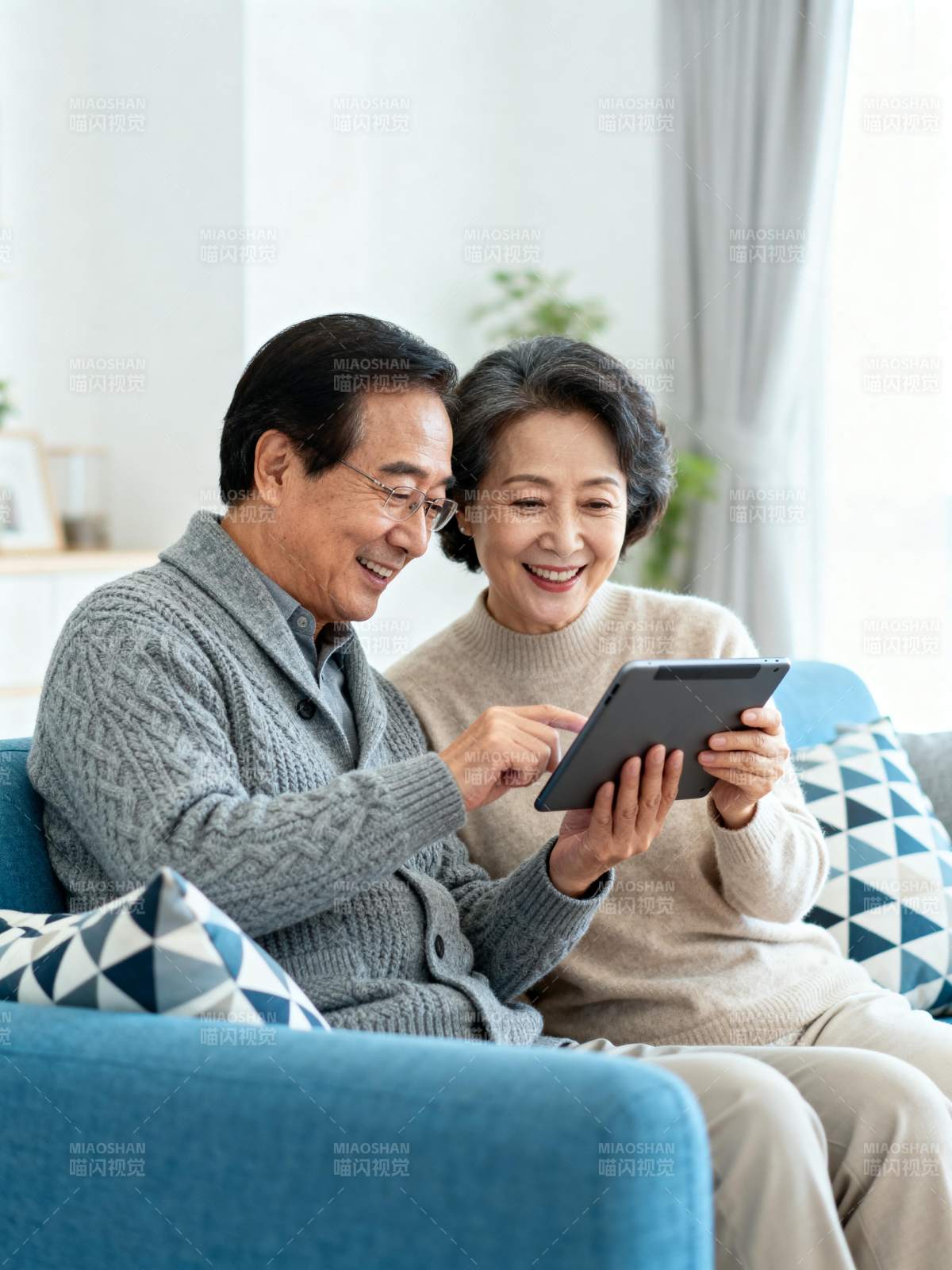 温馨共赏平板时光图片