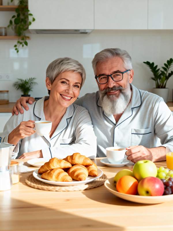 温馨早餐时光图片