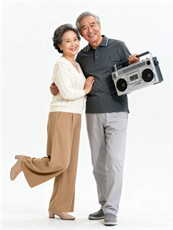 老伴共舞 乐享时光图片