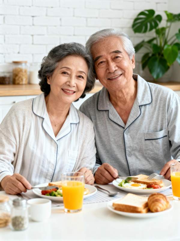 温馨早餐时光图片