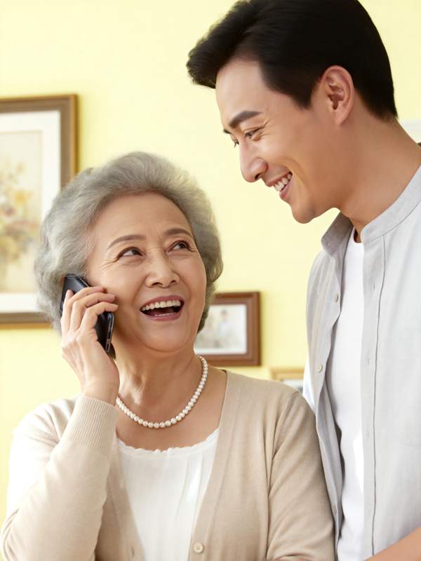 温馨通话时刻图片