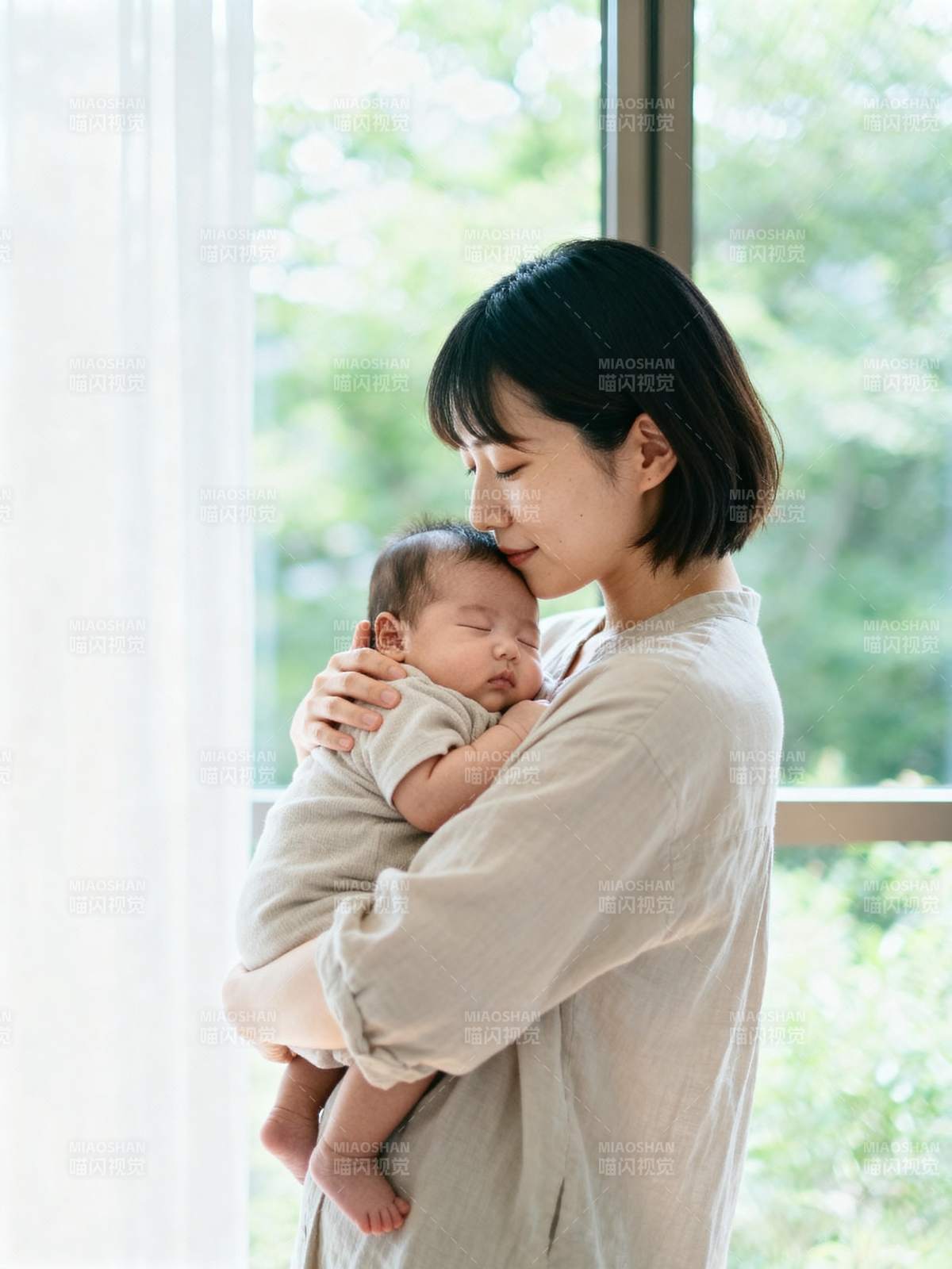 母爱如光 温柔守护图片