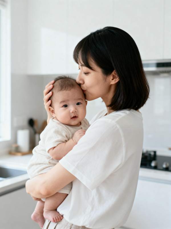 母爱温馨瞬间图片