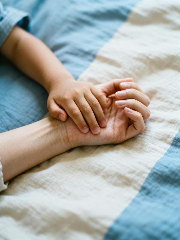 牵手的温暖瞬间图片