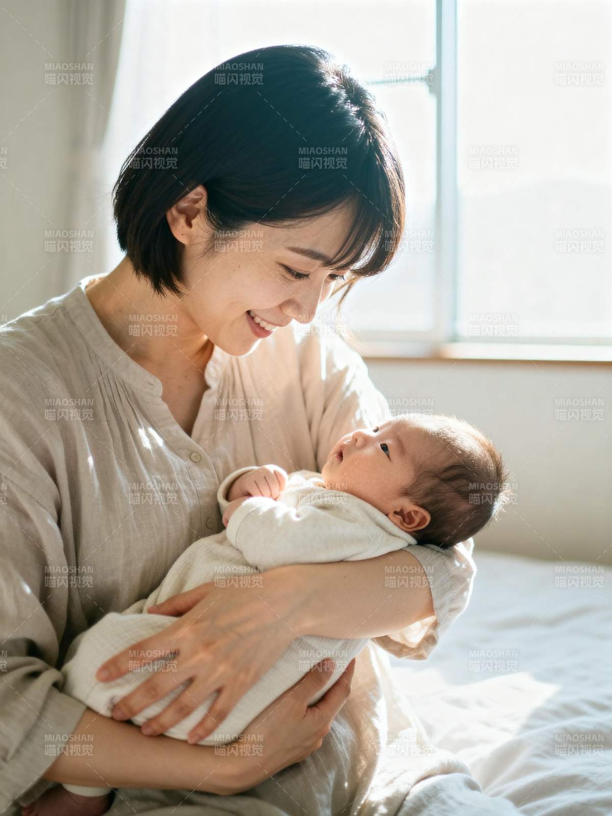 母爱温馨瞬间图片