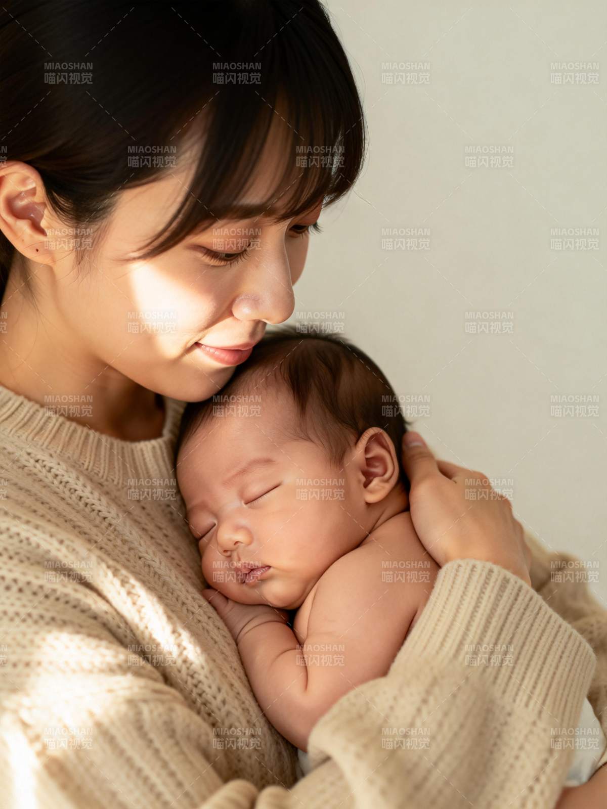 母爱如光 温暖新生图片