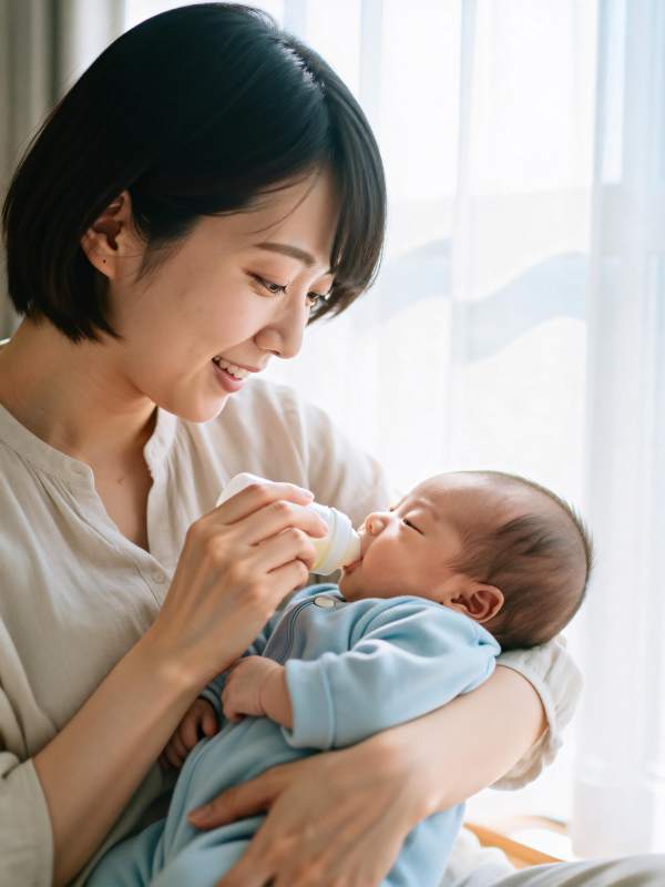 母爱喂养瞬间图片