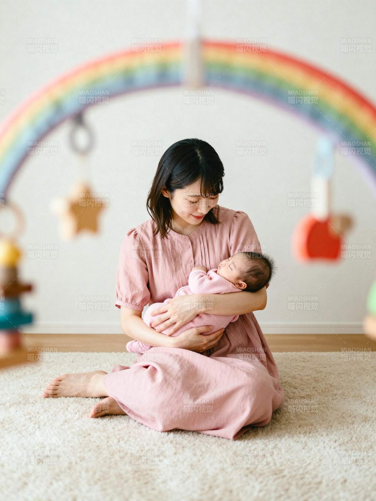 母爱温馨时刻图片