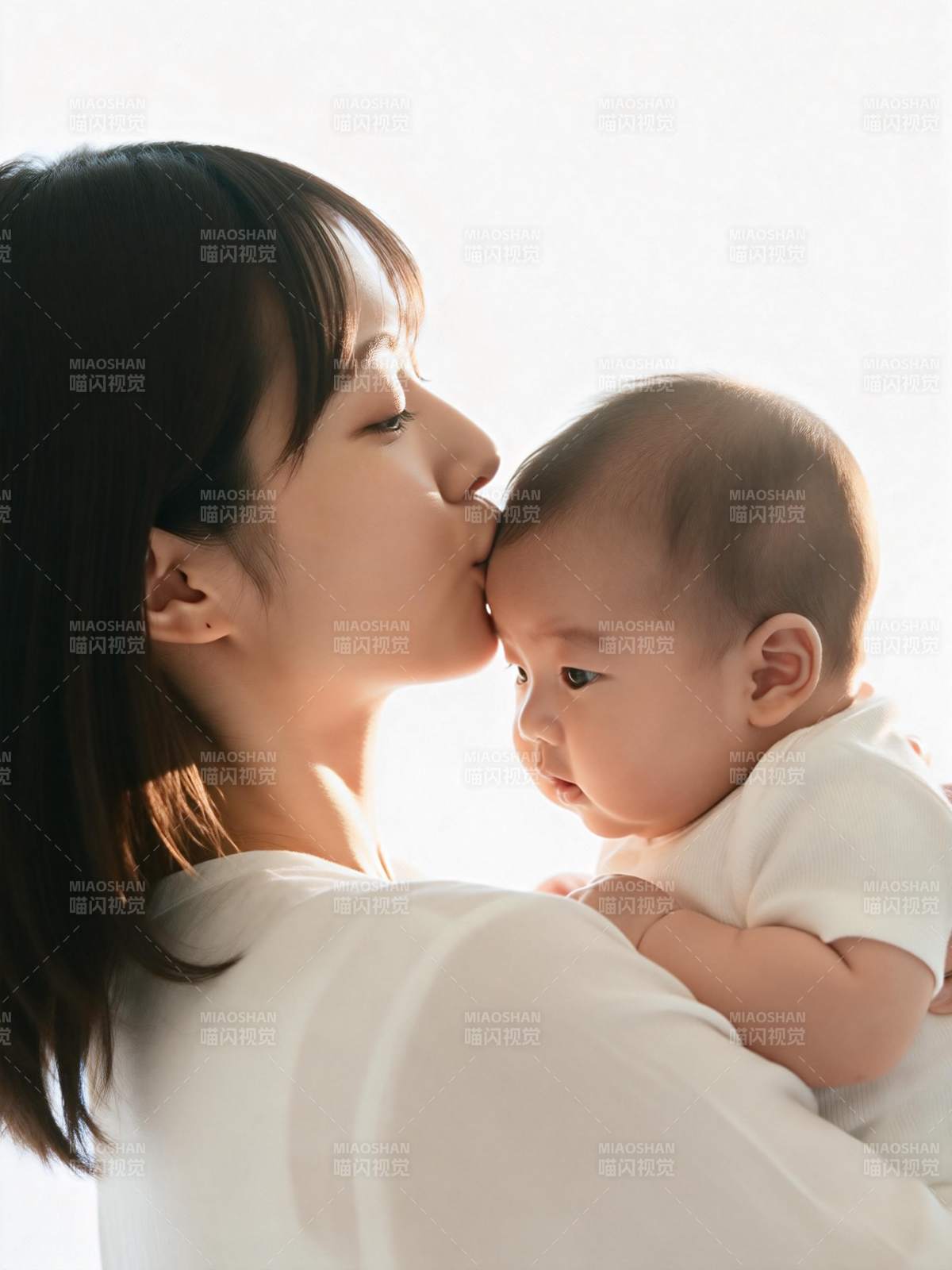 母爱如光 温暖相拥图片