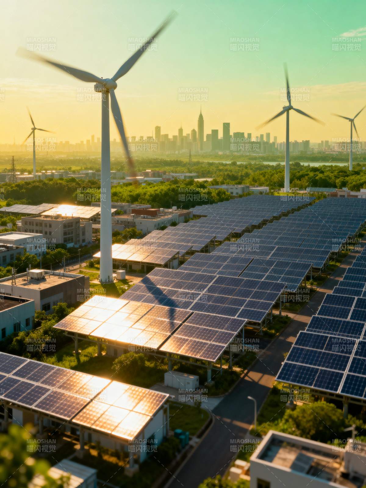 绿能城市新貌图片