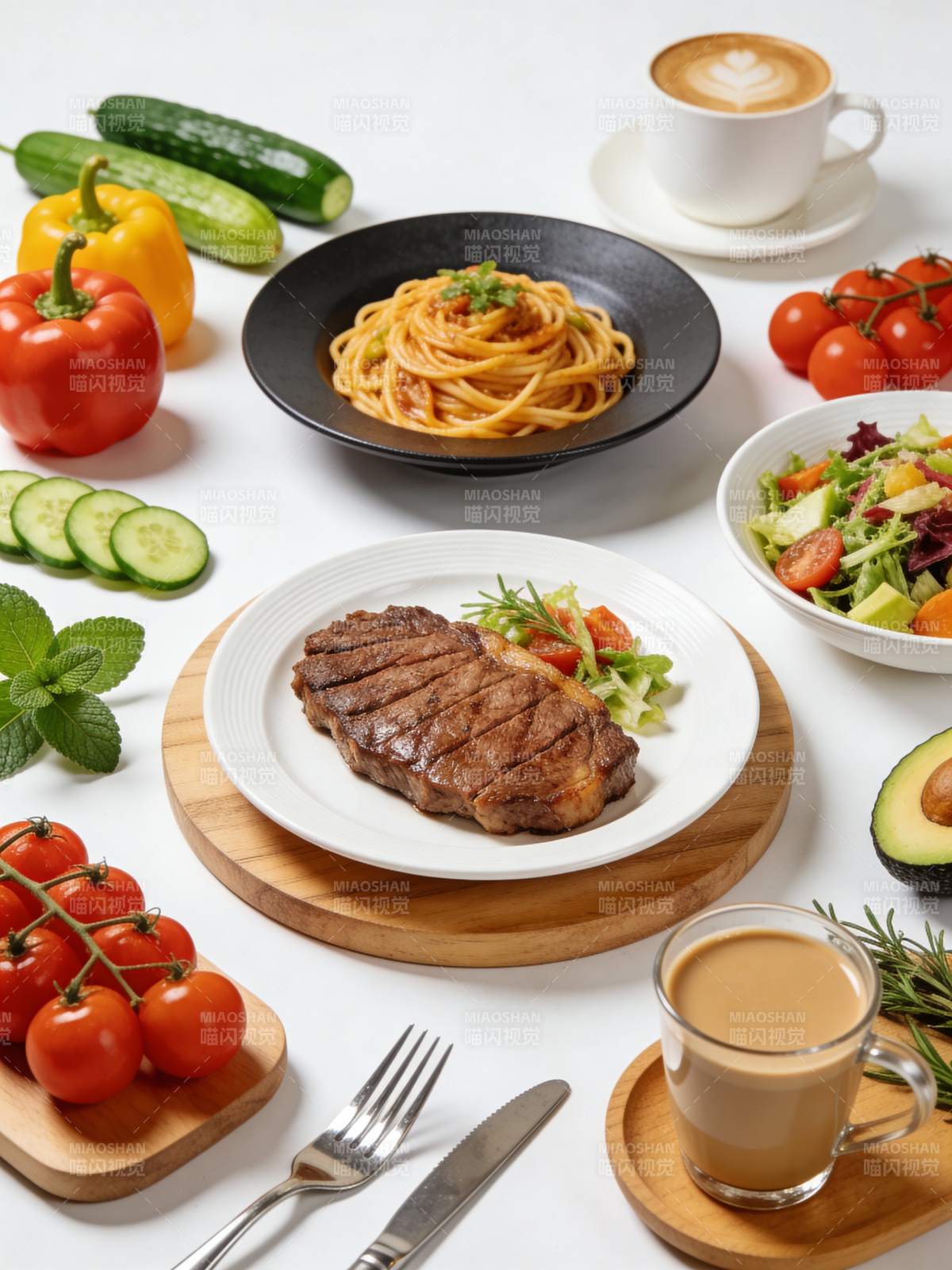 美食盛宴 尽享美味图片