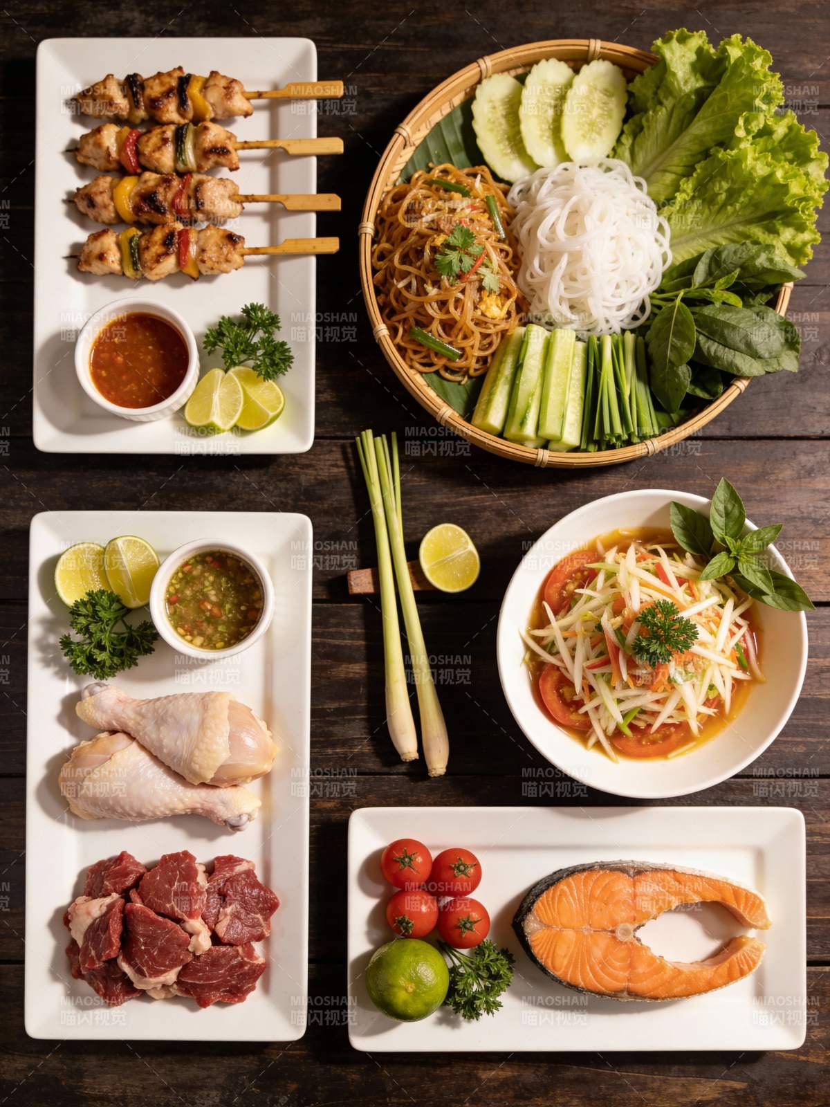 美食拼盘盛宴图片