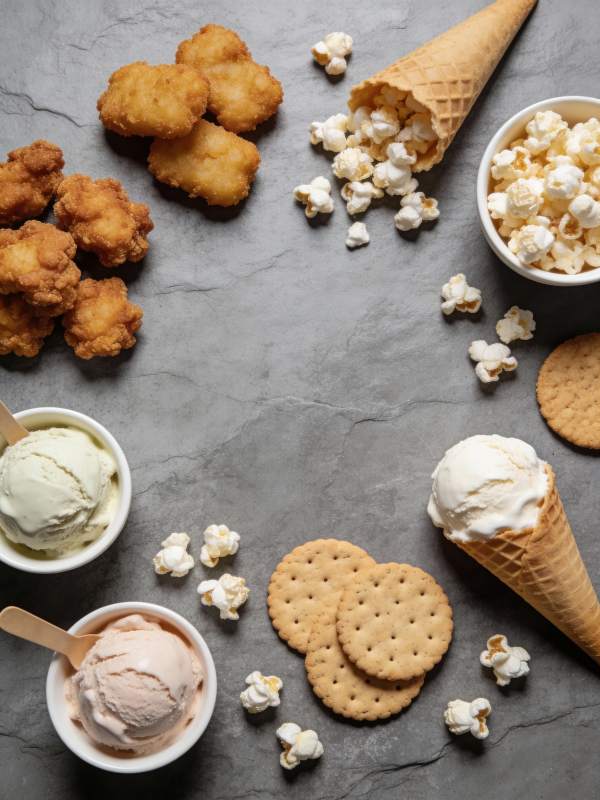 美味零食大集合图片