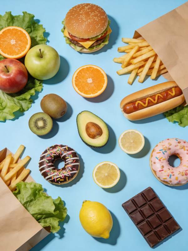 美食拼盘 健康与美味图片