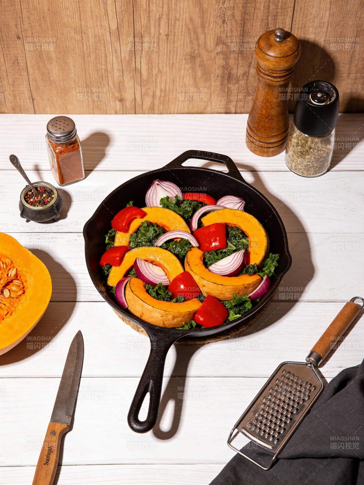 秋日蔬菜炖锅图片