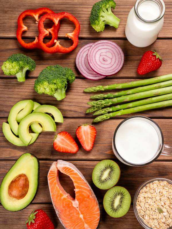 健康食材拼盘图片