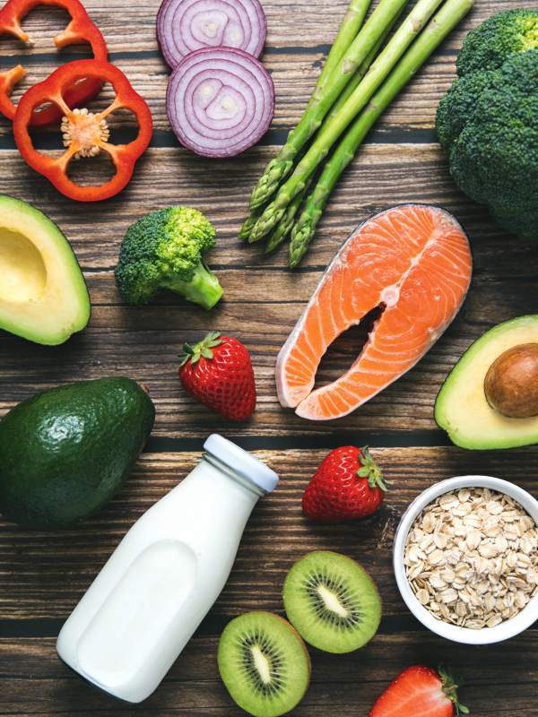 健康食材拼盘图片