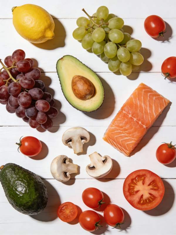 新鲜食材拼盘图片