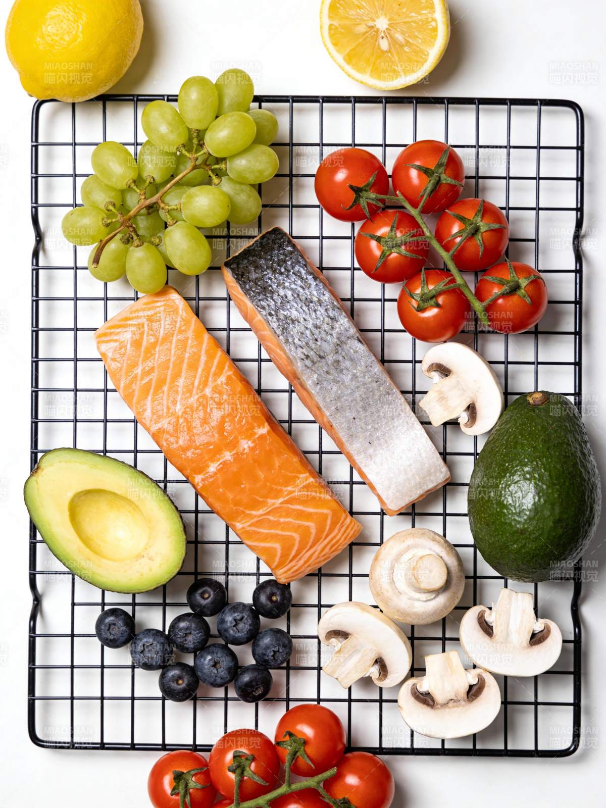 健康食材拼盘图片