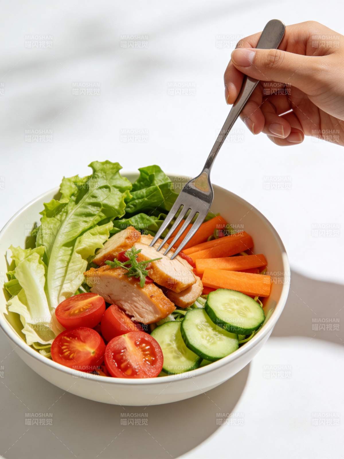 健康沙拉 美味轻食图片