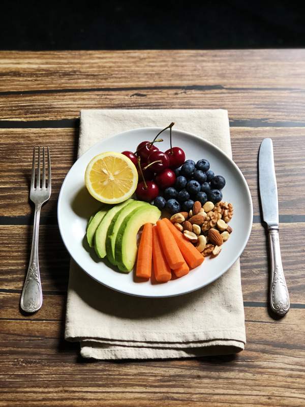 健康水果蔬菜拼盘图片