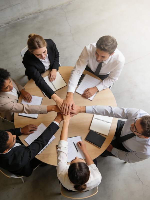 团队协作 共筑未来图片