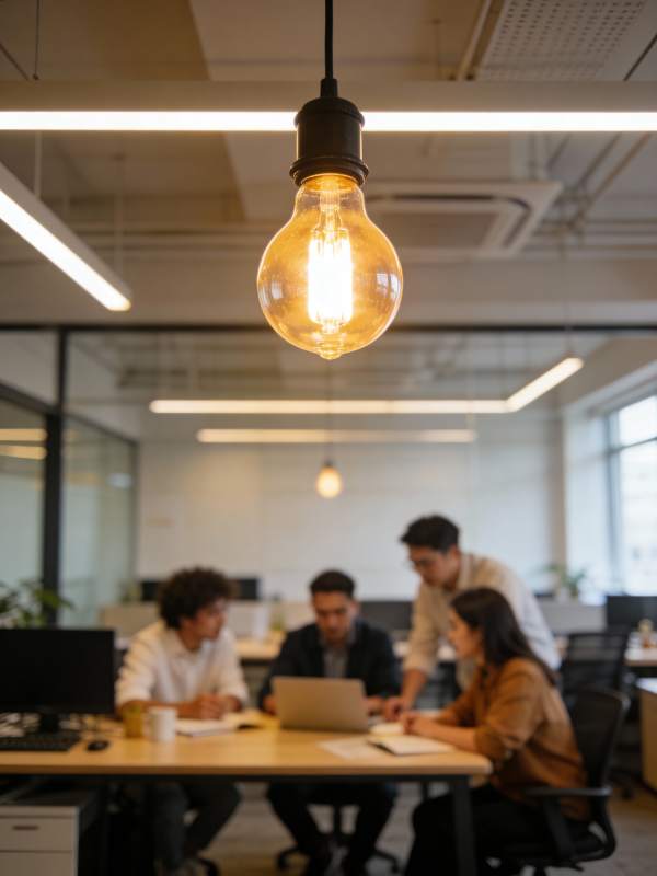 团队协作办公场景图片