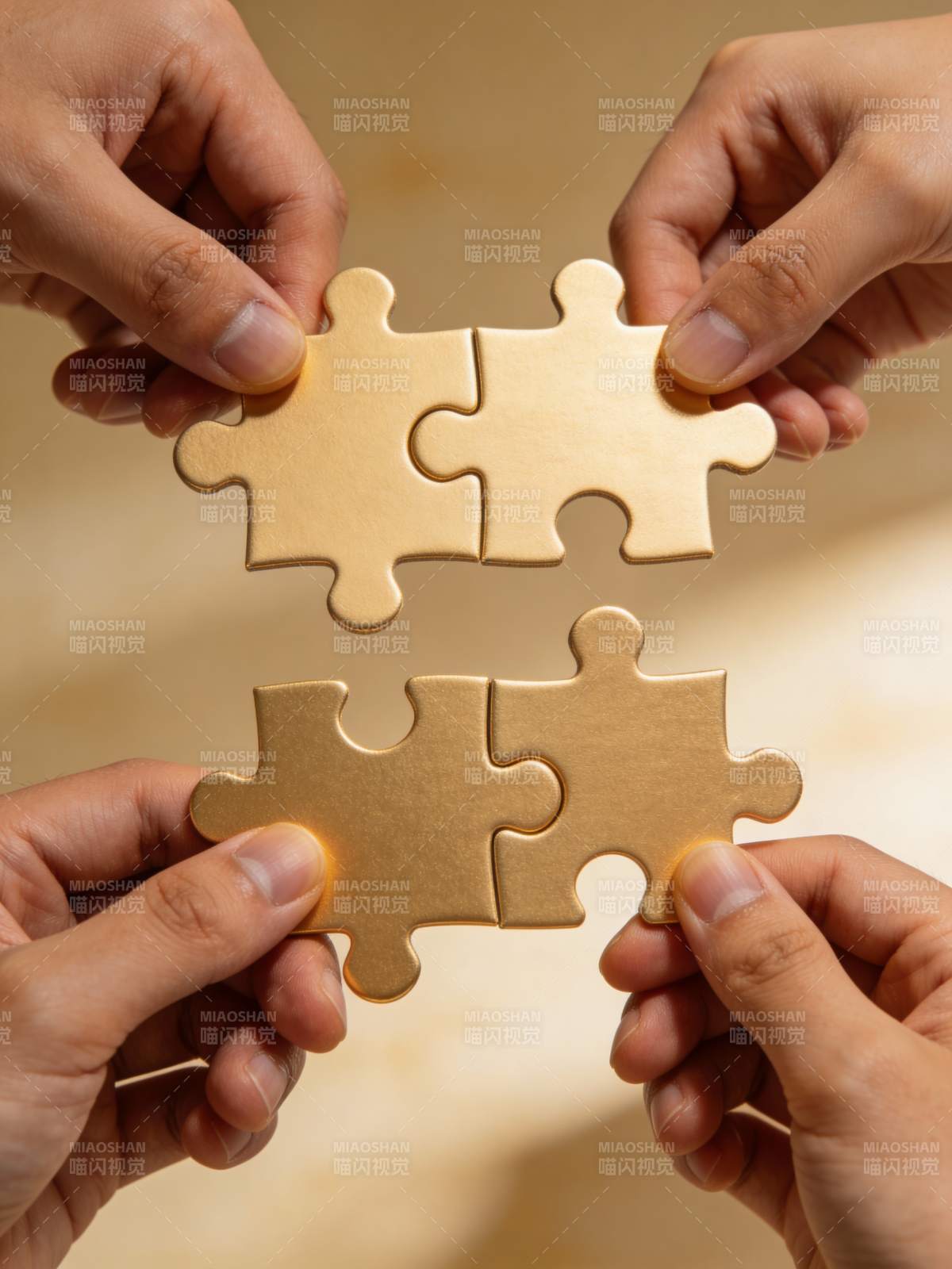拼图合作 完美契合图片