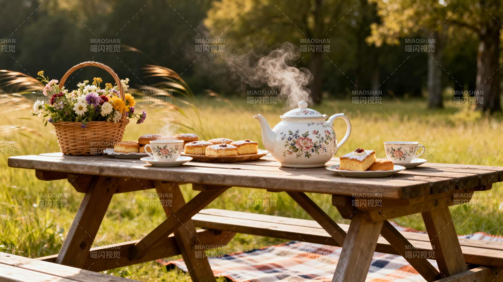 野餐茶会图片