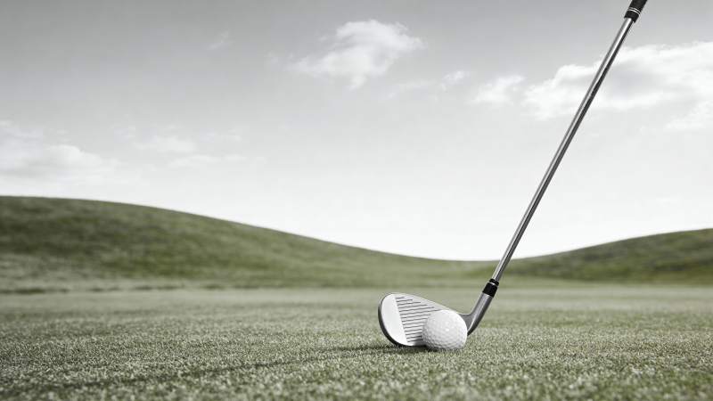 高尔夫挥杆瞬间图片