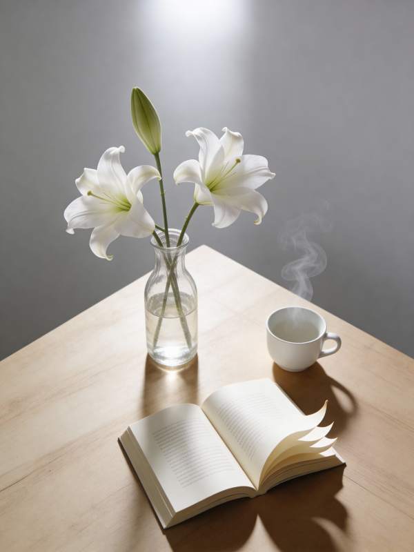 静谧书香时光图片