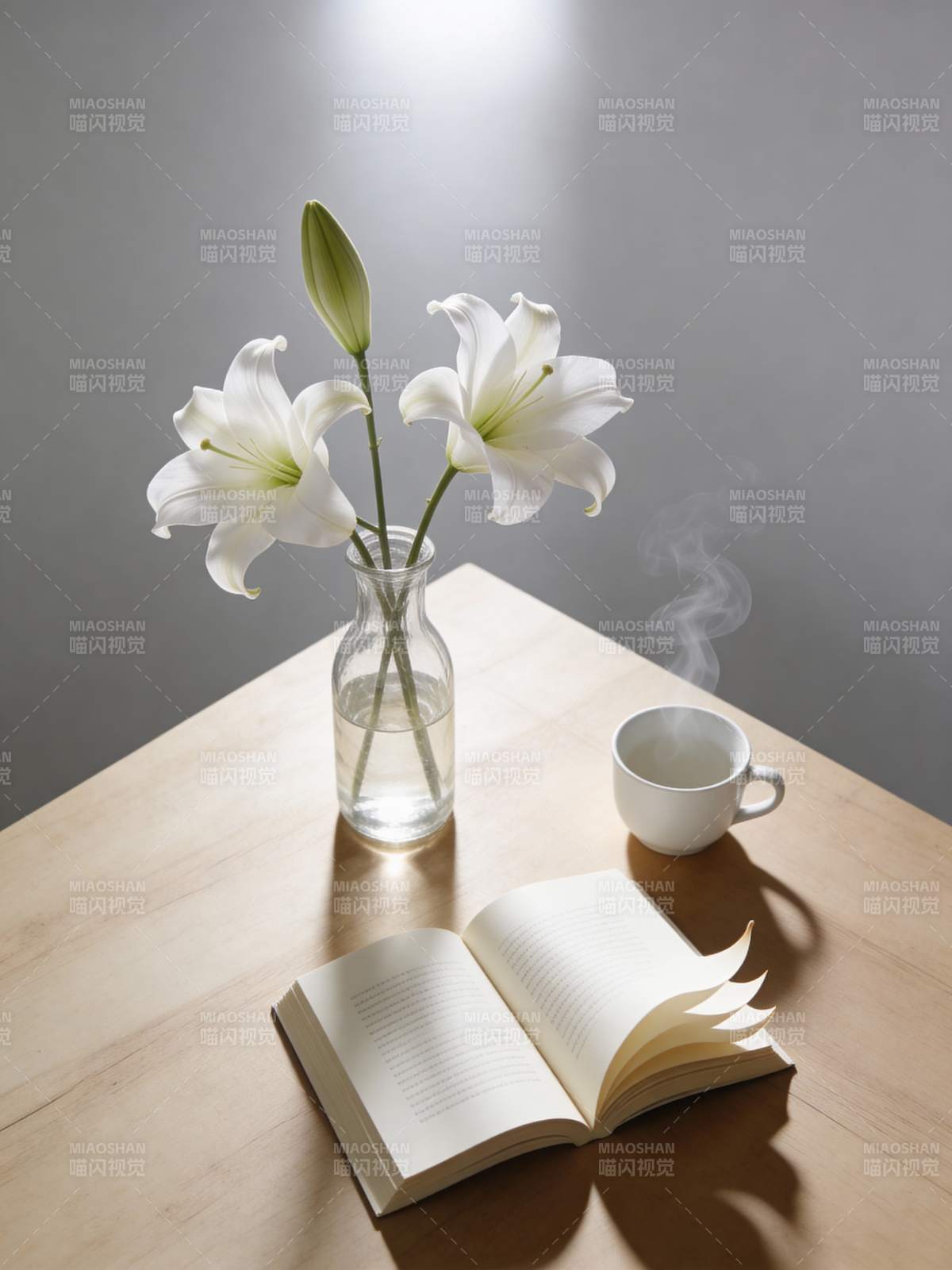 静谧书香时光图片