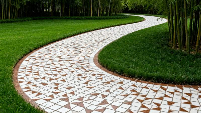 曲径通幽竹林间图片