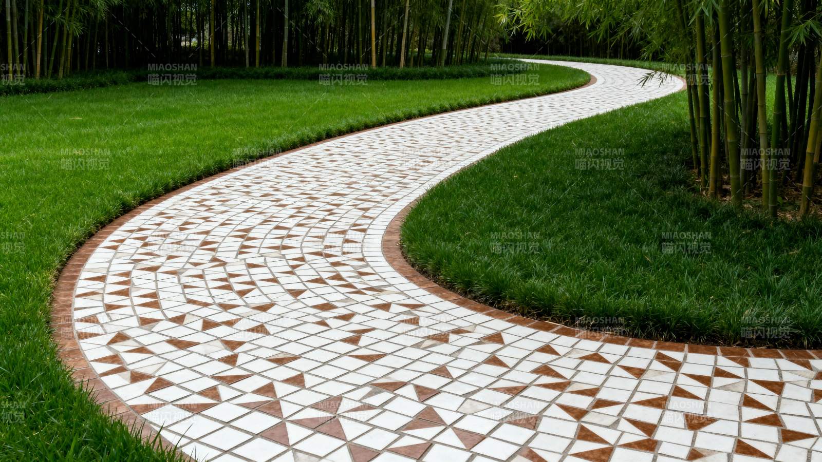 曲径通幽竹林间图片